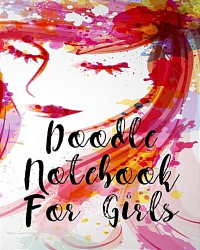 Doodle Notebook for Girls: Dot Grid Journal Notebook (Paperback)