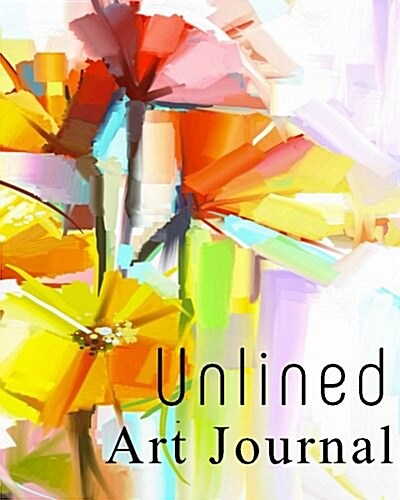 Unlined Art Journal: Blank Doodle Draw Sketch Books (Paperback)