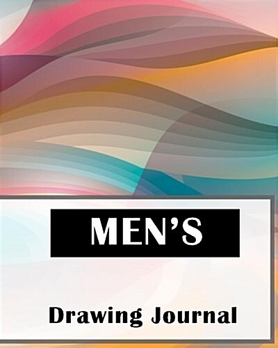 Mens Drawing Journal: Blank Doodle Draw Sketch Book (Paperback)