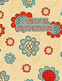 Journal Sketchbook: Blank Doodle Draw Sketch Books (Paperback)