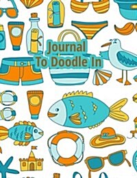 Journal to Doodle in: Blank Doodle Draw Sketch Book (Paperback)