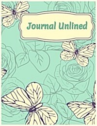 Journal Unlined: Blank Doodle Draw Sketch Books (Paperback)