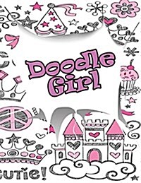 Doodle Girl: Graph Paper Notebook (Paperback)