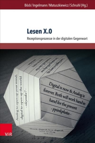 Lesen X.0: Rezeptionsprozesse in Der Digitalen Gegenwart (Hardcover)