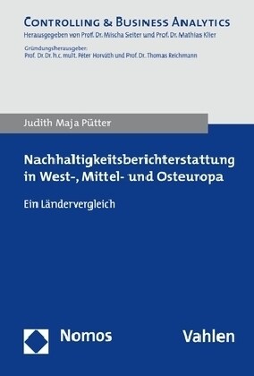 Nachhaltigkeitsberichterstattung in West-, Mittel- Und Osteuropa: Ein Landervergleich (Paperback)