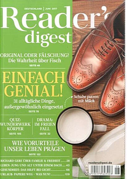 Readers Digest (월간 독일판): 2017년 06월호