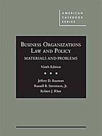 Business Organizations Law and Policy (Hardcover, 9th, New)