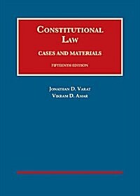 Constitutional Law, Cases and Materials (Hardcover, 15th, New)