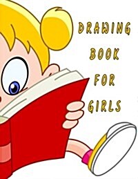 Drawing Book for Girls: Blank Doodle Draw Sketch Book (Paperback)