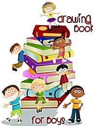 Drawing Book for Boys: Blank Doodle Draw Sketch Book (Paperback)