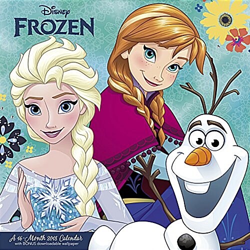 Disney Frozen 2018 Calendar (Paperback, Wall)