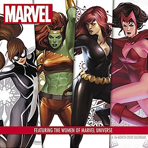 Women of Marvel 2018 Calendar (Paperback, Wall)