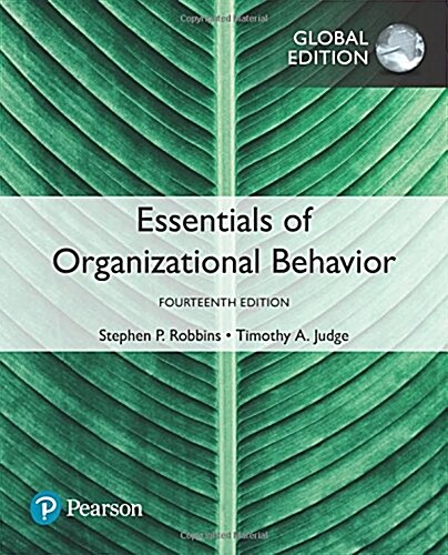 [중고] Essentials of Organizational Behavior, Global Edition (Paperback, 14 ed)