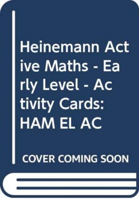 Heinemann Active Maths - Early Level - Activity Cards : HAM EL AC (Cards)