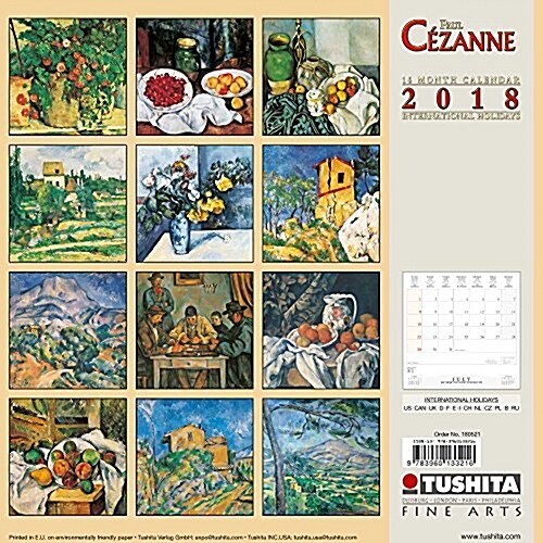 Paul Cezanne 2018 (Calendar)