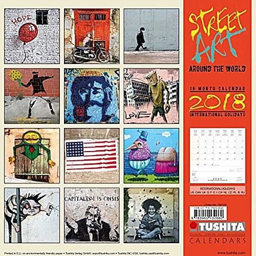 Street Art 2018 (Calendar)