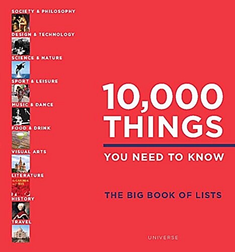 10,000 Things You Need to Know: The Big Book of Lists (Hardcover)