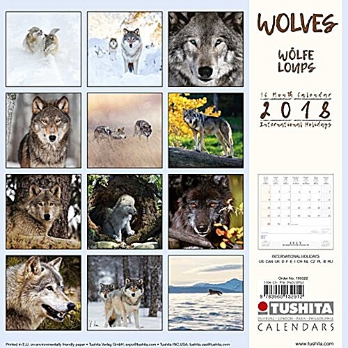 Wolves 2018 (Calendar)