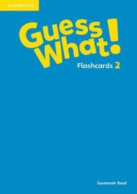 Guess What! Level 2 Flashcards Spanish Edition (Cards)