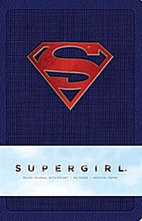 Supergirl Hardcover Ruled Journal (Paperback)