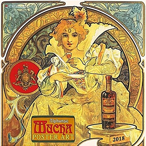 Alphonse Mucha Poster Art 2018 (Calendar)