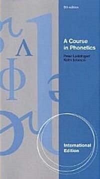 [중고] A Course in Phonetics, International Edition (Paperback + CD-ROM)