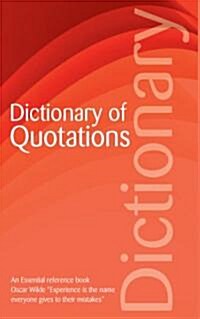 Dictionary of Quotations (Paperback, Revised)