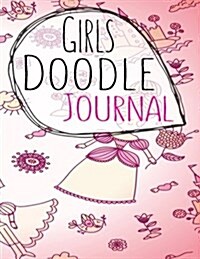 Girls Doodle Journal: Graph Paper Notebook (Paperback)
