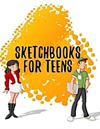 Sketchbooks for Teens: Graph Paper Notebook (Paperback)