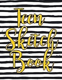 Teen Sketch Book: Graph Paper Notebook (Paperback)