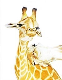 Giraffe: Notebook with 150 Lined Pages (Paperback)