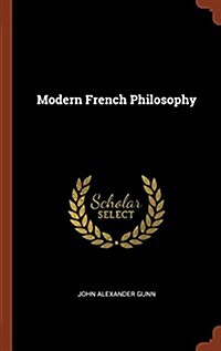 Modern French Philosophy (Hardcover)