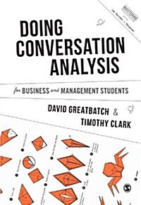Using Conversation Analysis for Business and Management Students (Hardcover)