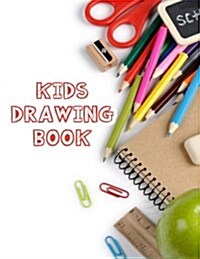 Kids Drawing Book: Blank Doodle Draw Sketch Books (Paperback)