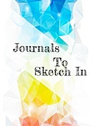 Journals to Sketch in: Graph Paper Notebook (Paperback)