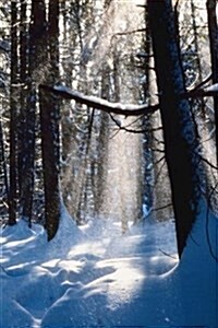 Winter Theme Journal Sun on Snow: (Notebook, Diary, Blank Book) (Paperback)
