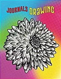 Journals Drawing: Blank Doodle Draw Sketch Books (Paperback)