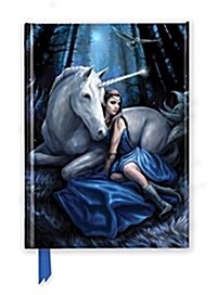 Anne Stokes: Blue Moon (Foiled Journal) (Notebook / Blank book, New ed)
