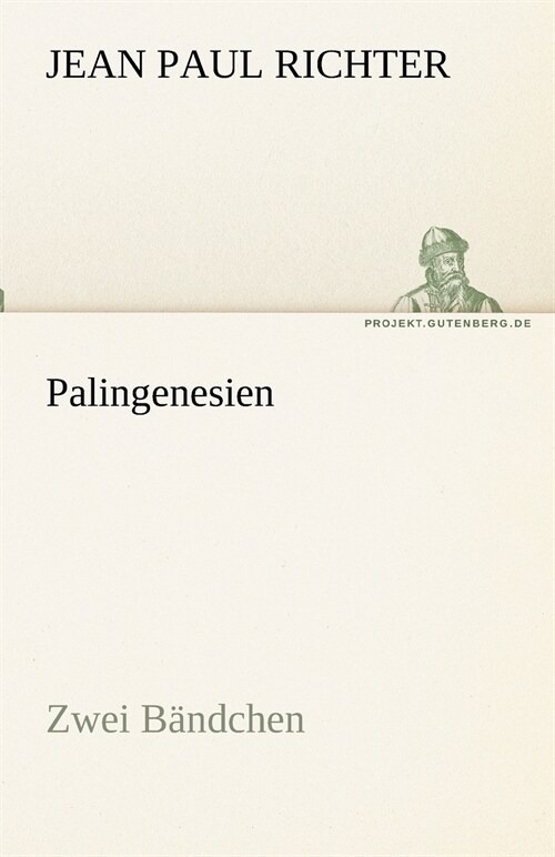 Palingenesien (Paperback)