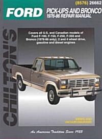 Ford Pick-Ups and Bronco, 1976-86 (Paperback)