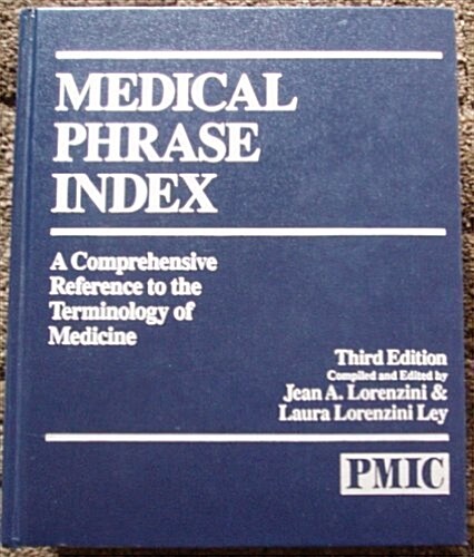 Medical Phrase Index (Hardcover)