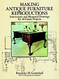 Reproducing Antique Furniture: Instructions and Measured Drawings for 40 Classic Projects (Paperback)
