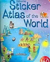 [중고] Sticker Atlas Of The World (Paperback, STK)