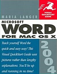 Microsoft Word 2004 for Mac OS X (Paperback)
