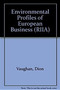 Environmental Profiles of European Business (Paperback)