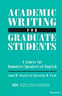 Academic Writing for Graduate Students (Paperback)