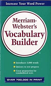 [중고] Merriam-Websters Vocabulary Builder (Paperback)