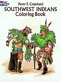 Southwest Indians Coloring Book (Paperback)