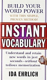 Instant Vocabulary (Paperback)