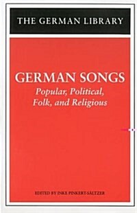 German Songs (Paperback)